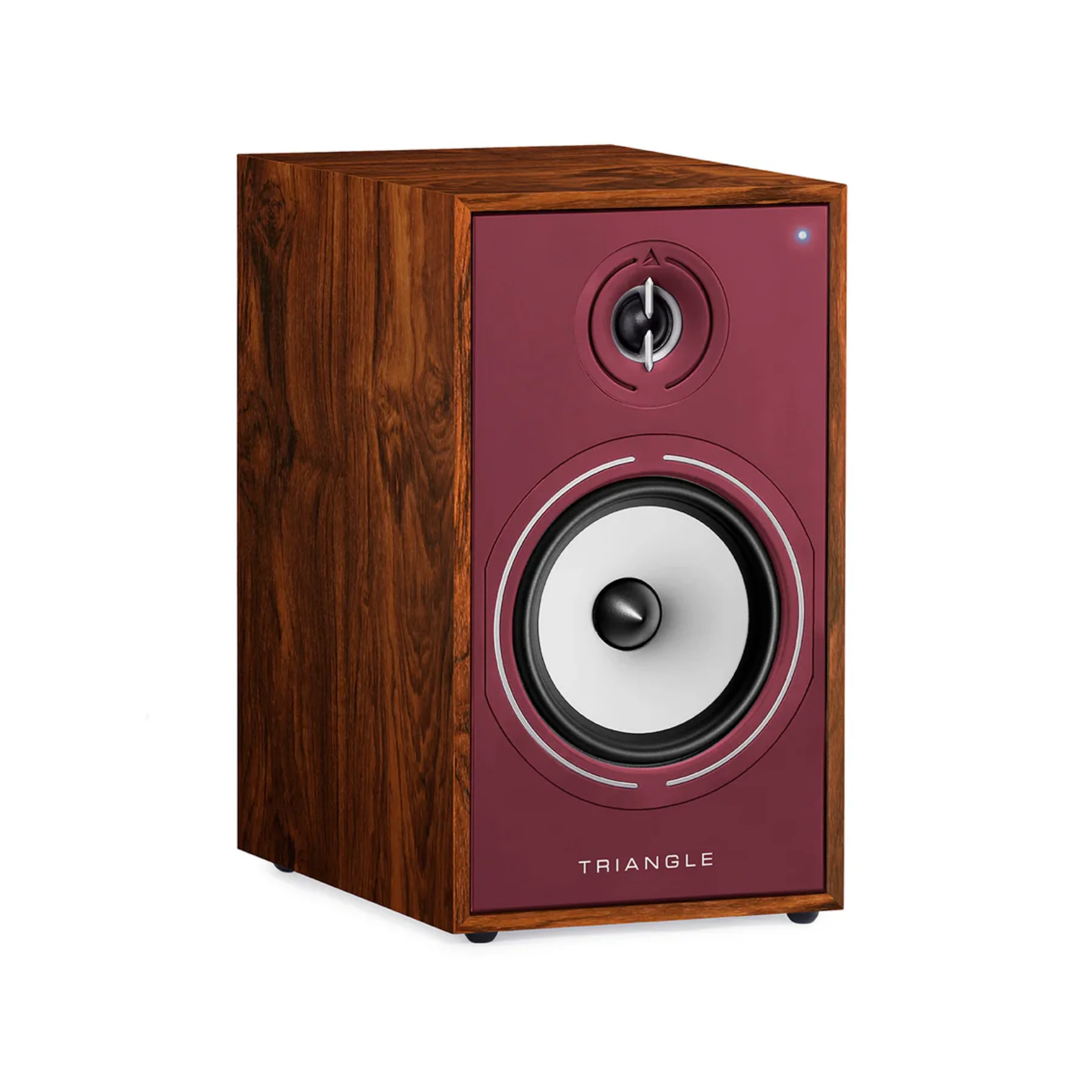 Triangle Borea BR03 Connect Wireless Powered Bookshelf Speaker With Arc - Burgundy Edition - Image 3