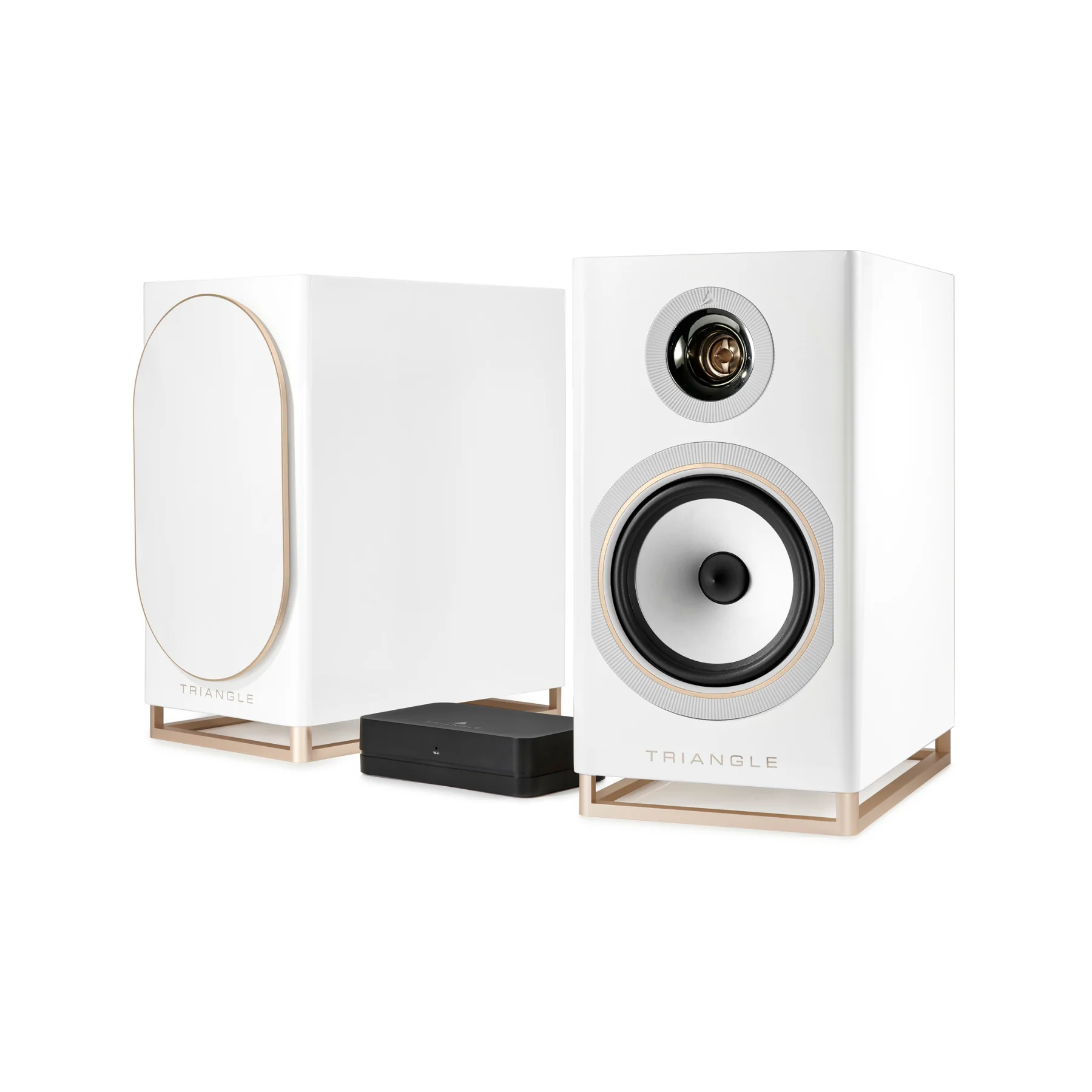 Triangle Capella WiFi & Bluetooth Powered Speakers (Pair) - Image 4
