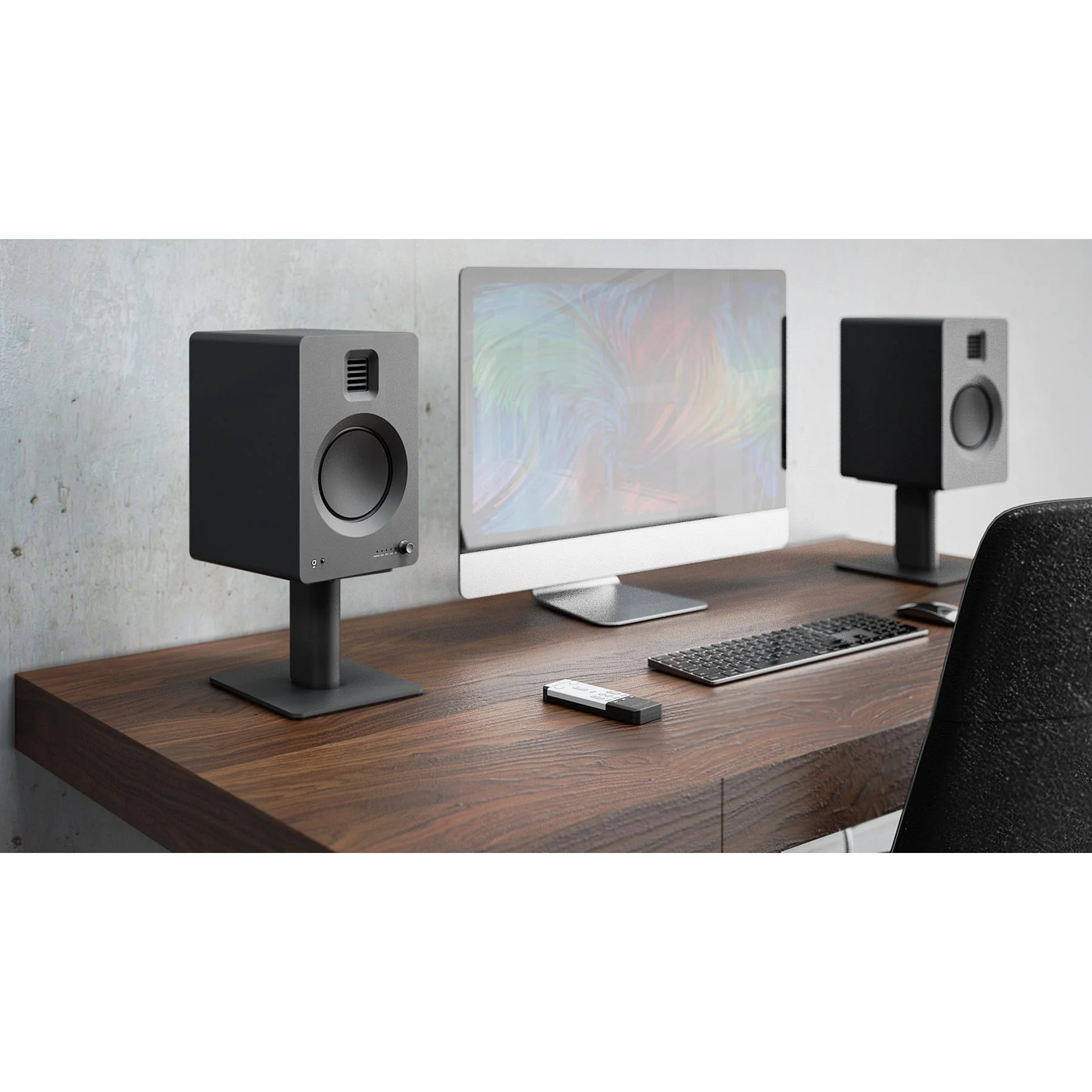 Kanto TUK Powered Speakers with USB DAC, Phono Preamp, Bluetooth 4.2, and Headphone Out - Image 10