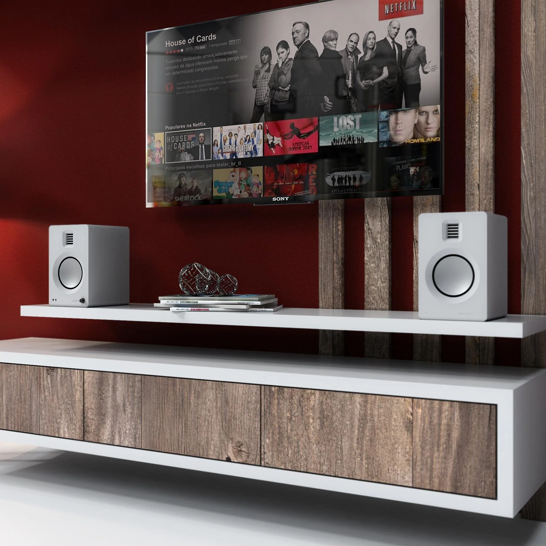Kanto TUK Powered Speakers with USB DAC, Phono Preamp, Bluetooth 4.2, and Headphone Out - Image 5