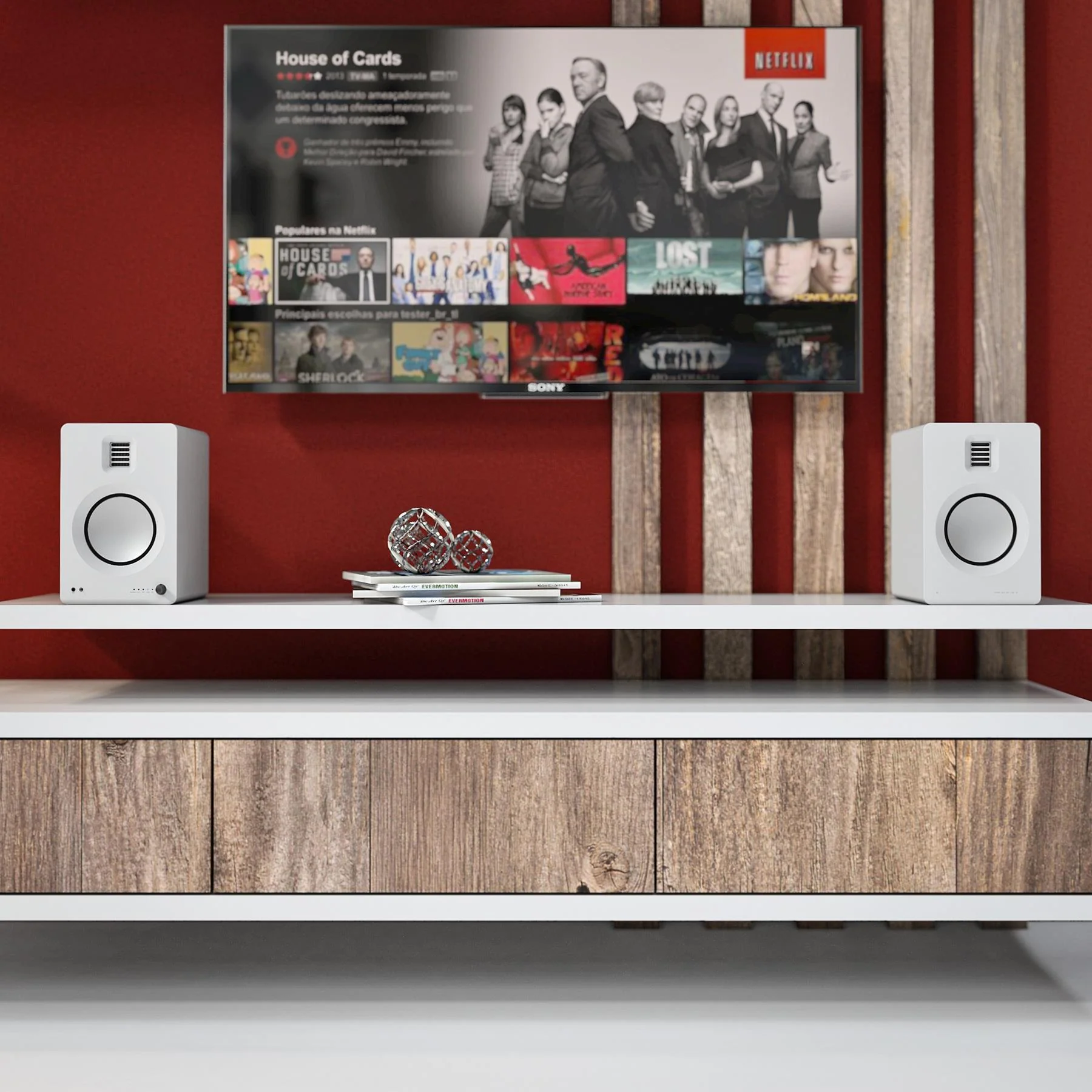 Kanto TUK Powered Speakers with USB DAC, Phono Preamp, Bluetooth 4.2, and Headphone Out - Image 8