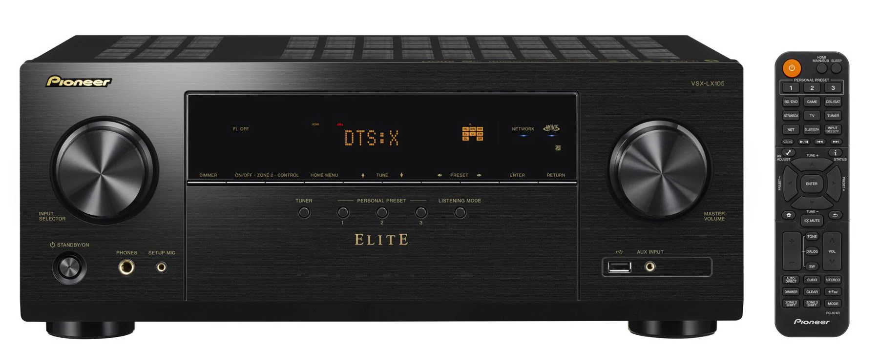 Pioneer Elite VSX-LX105 - 7.2-Channel Network AV Receiver