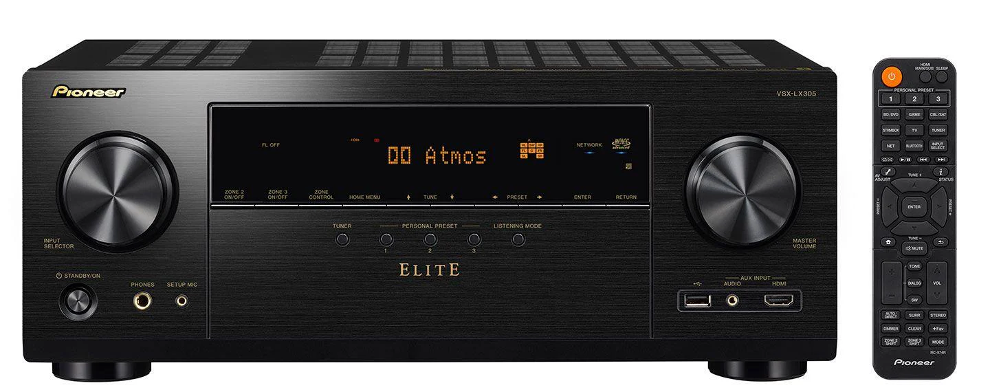 Pioneer Elite VSX-LX305 - 9.2-Channel Network AV Receiver