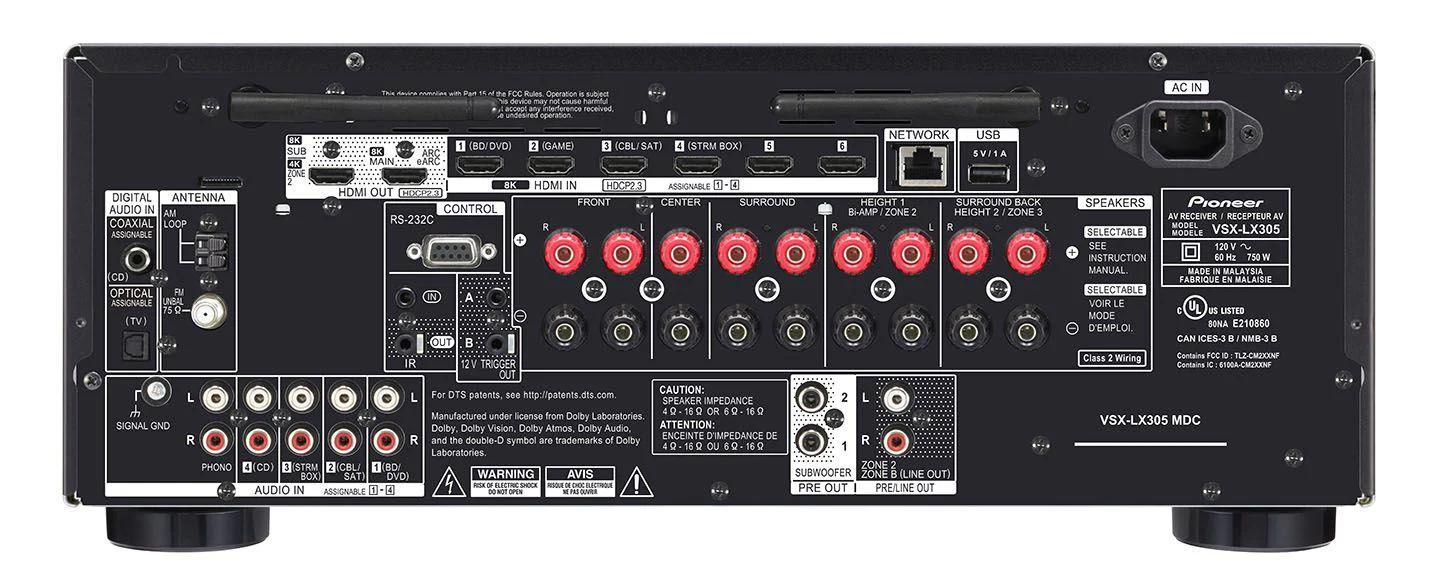Pioneer Elite VSX-LX305 - 9.2-Channel Network AV Receiver - Image 4