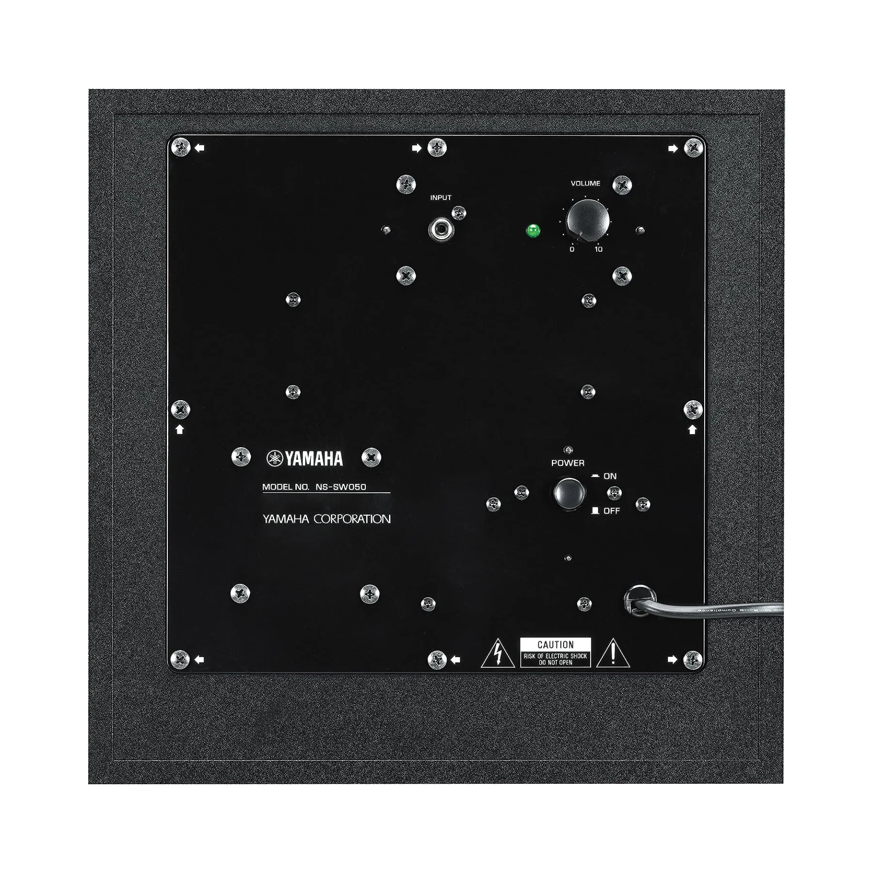 Yamaha NS-SW050 8" 100W Powered Subwoofer - Image 2