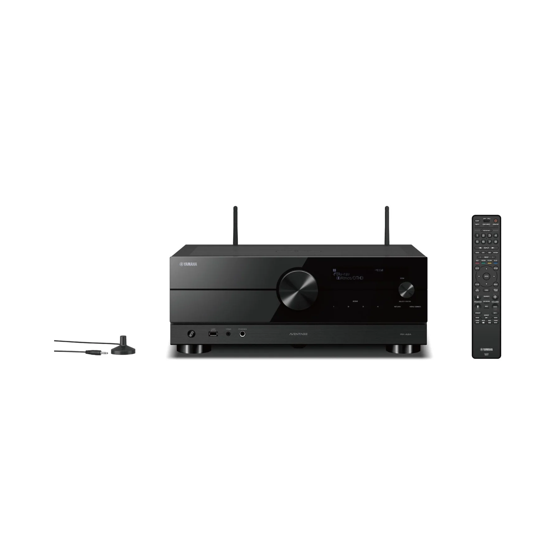 Yamaha RX-A2A AVENTAGE 7.2-Channel AV Receiver with 8K HDMI and MusicCast - Customer Return - Image 3