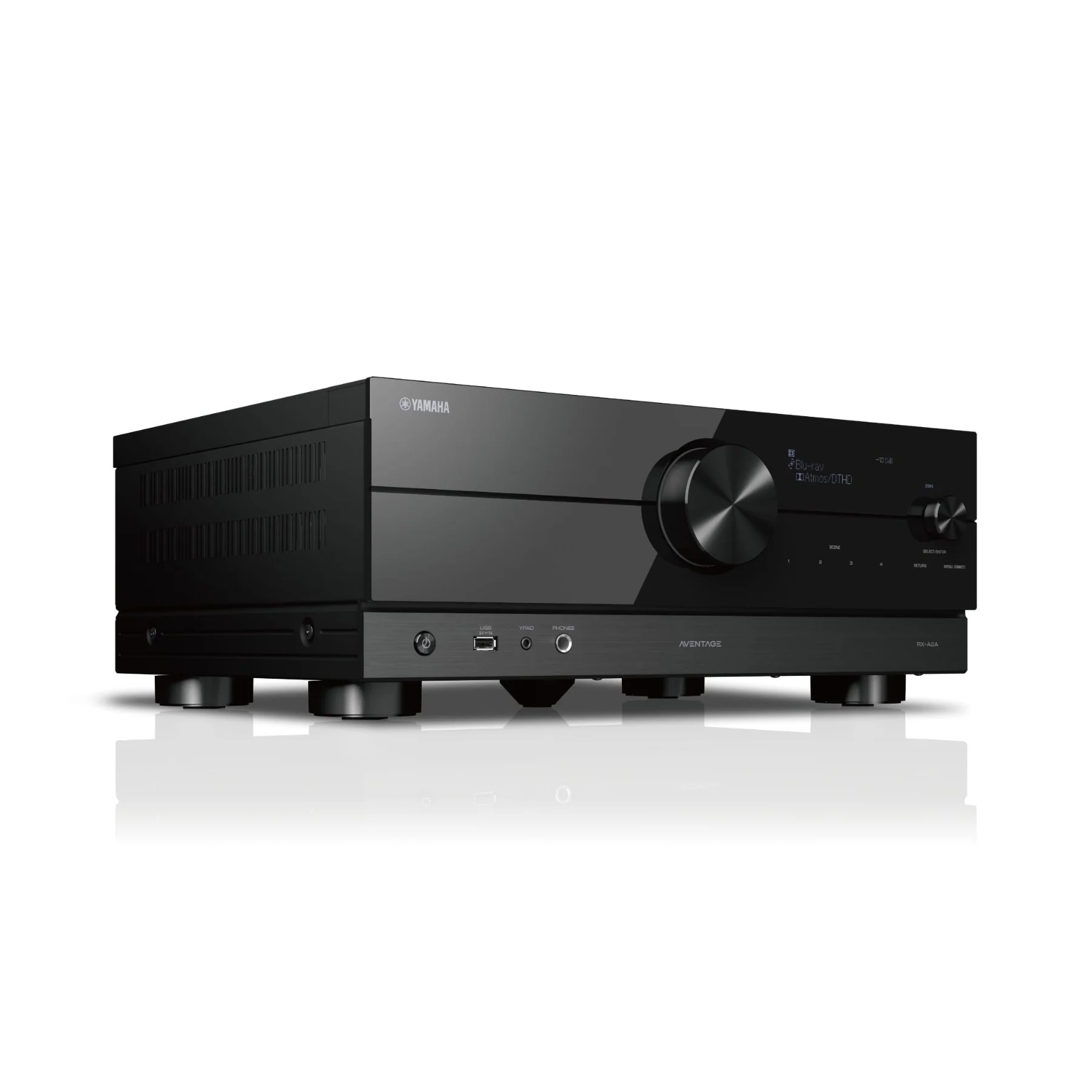 Yamaha RX-A2A AVENTAGE 7.2-Channel AV Receiver with 8K HDMI and MusicCast - Customer Return - Image 4