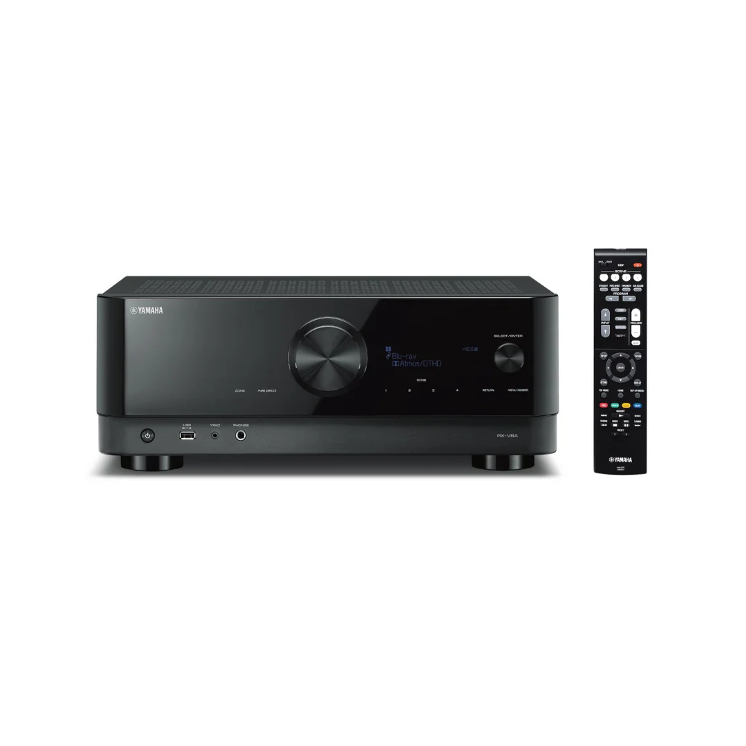 Yamaha RX-V6A 7.2-Channel AV Receiver with 8K HDMI and MusicCast