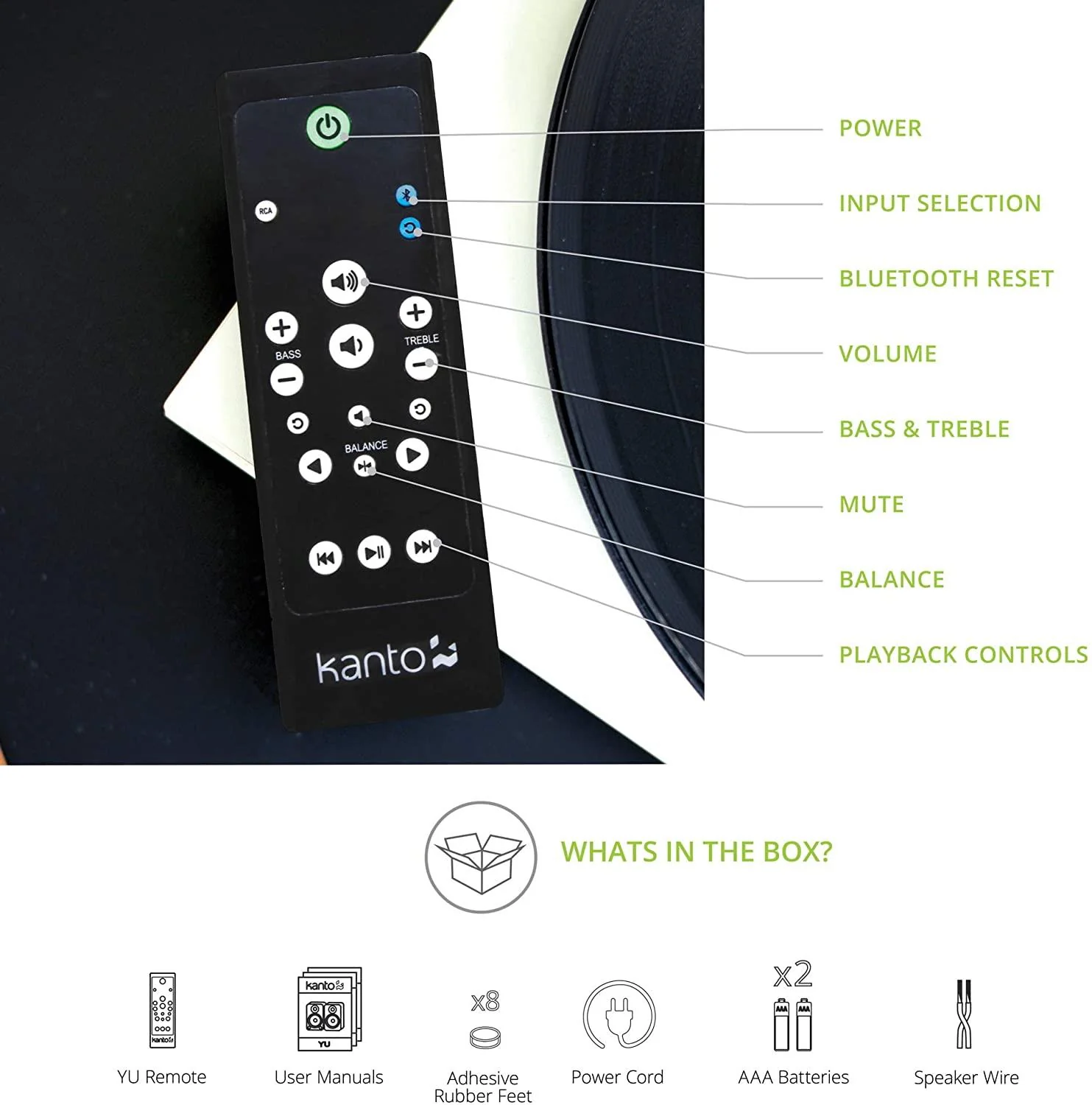 Kanto YU Powered Speakers With Bluetooth - Image 6