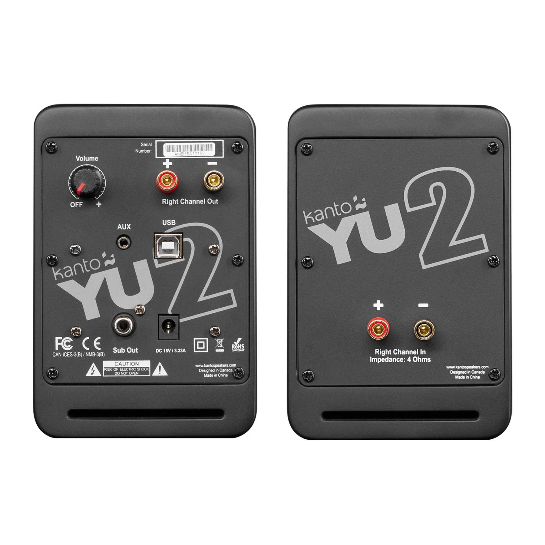 Kanto YU2 Powered Desktop Speakers for Gaming and Home Office with Built-In DAC - Image 15